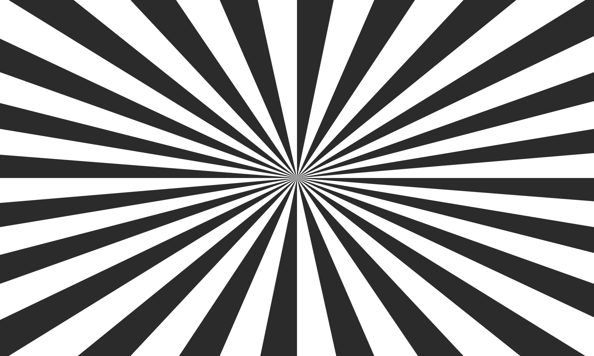 Radial lines for comic on transparent background.